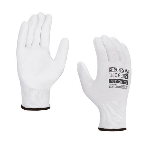 PU-COATED PROTECTIVE GLOVES X-PUNO WHITE X-PUNO WHITE 6
