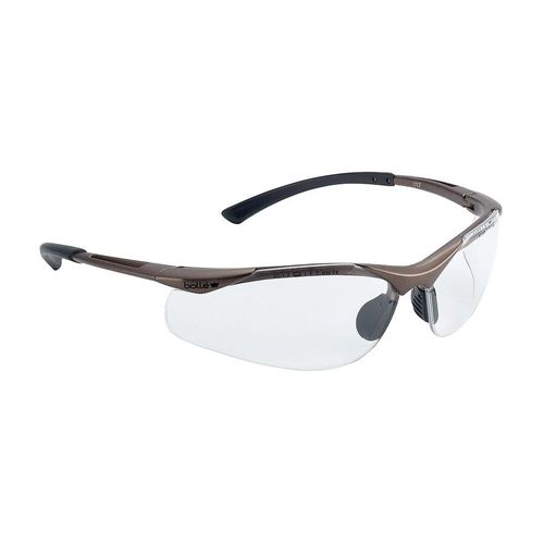 BOLLE CONTOUR CLEAR SAFETY GLASSES CONTPSI