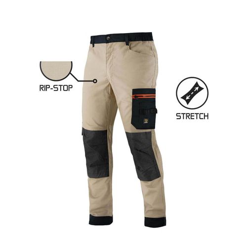 MEGAWORK RIP-STOP STRETCH KHAKI WAIST PANTS MEGAWORK K SP 46