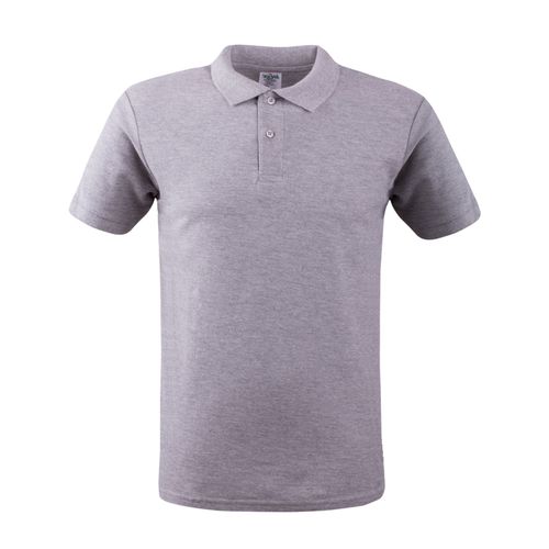 MEN'S POLO SHIRT MPS180 GREY MELANGE POLO MPS180 GRAY S